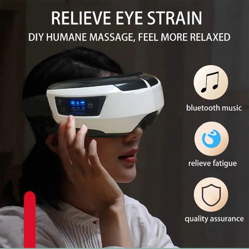 Vibration Air Pressure Heating Eye Massager